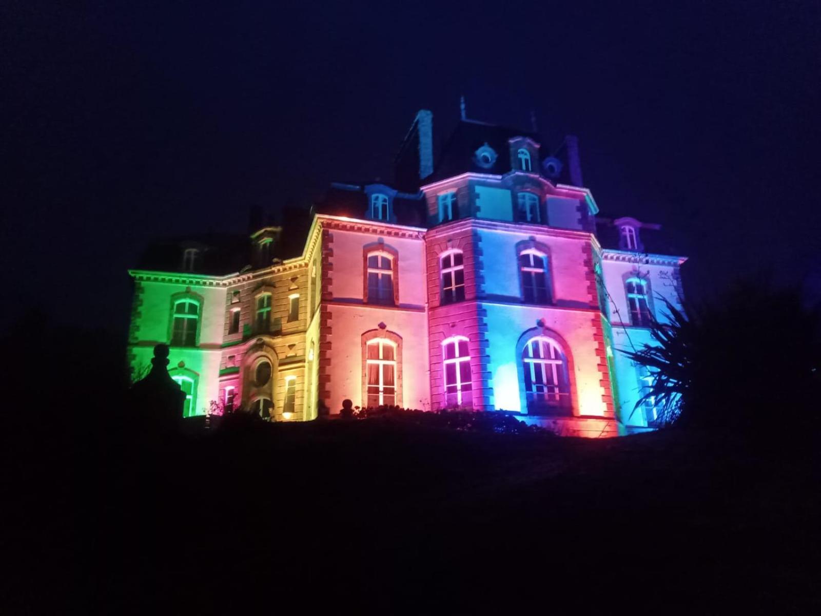 Chateau De Locqueran Pierres Et Filets Bleus Одьерн Экстерьер фото